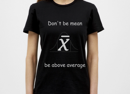 Be above average - Frauen T-Shirt - Schwarz