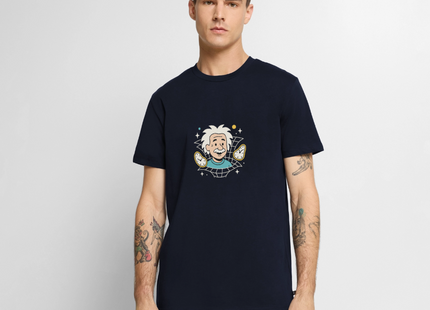 Physics — It’s All Relative – Einsteins Humor zum Anziehen - Männer T-Shirt - Navy