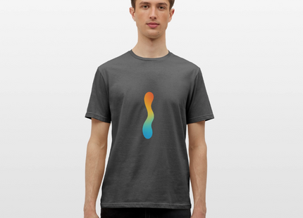 pH Gradient – Farbe als chemische Wahrheit - Männer T-Shirt - Anthrazit