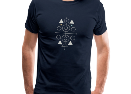 Symmetry is Everything - Männer Premium T-Shirt - Navy