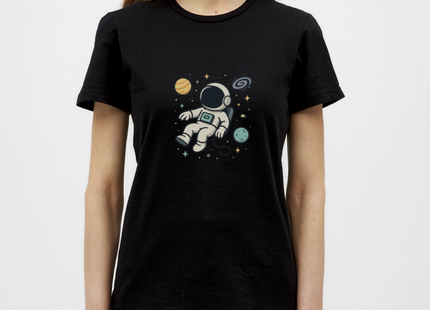 I Need Some Space – Physik trifft Weltraumhumor - Frauen T-Shirt - Schwarz