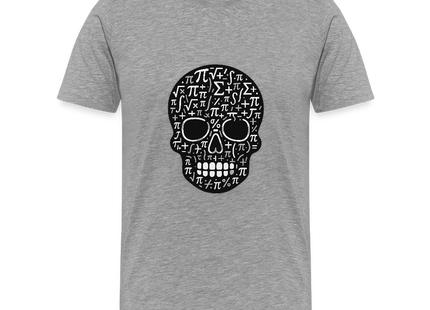Math Kills - Männer T-Shirt - Grau meliert