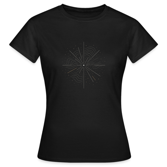 Supernova Explosion – Die Schönheit kosmischer Zerstörung - Frauen T-Shirt - Schwarz