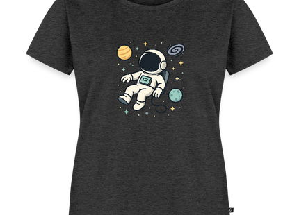 I Need Some Space – Physik trifft Weltraumhumor - Frauen T-Shirt - Anthrazit meliert