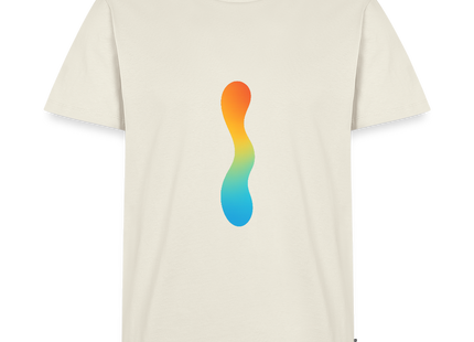 pH Gradient – Farbe als chemische Wahrheit - Männer T-Shirt - Naturweiß