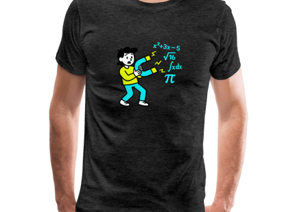 Magnet for Problems - Männer Premium T-Shirt - Anthrazit