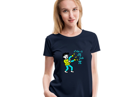 Magnet for Problems - Frauen Premium T-Shirt - Navy