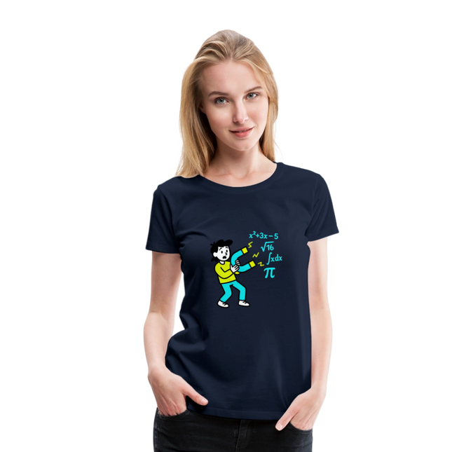 Magnet for Problems - Frauen Premium T-Shirt - Navy