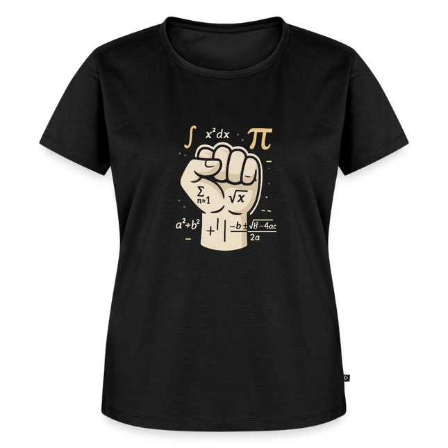 Mathe statt Faust - Frauen T-Shirt - Schwarz