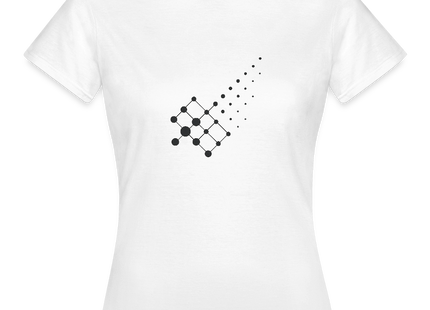 Diffusion Geometry – Die stille Bewegung der Materie - Frauen T-Shirt - Weiß