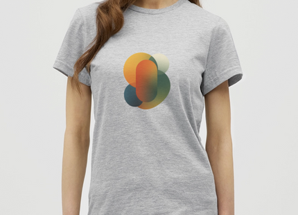 Color of Chemistry – Die Pigmente der Wissenschaft - Frauen Premium T-Shirt - Grau meliert