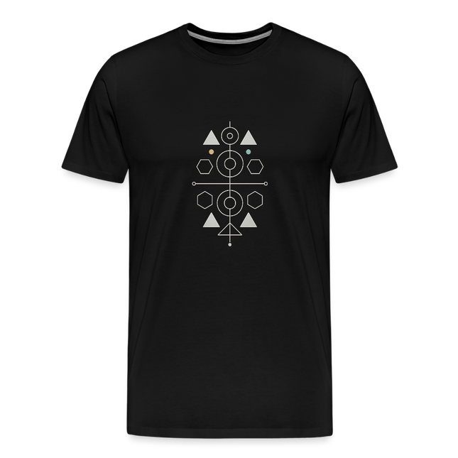Symmetry is Everything - Männer Premium T-Shirt - Schwarz