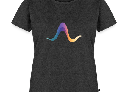 Reaction Pathway Flow – Der Weg der Veränderung - Frauen T-Shirt - Anthrazit meliert