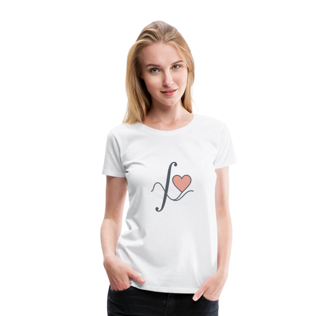 Integral of My Life – Frauen Premium T-Shirt - Weiß