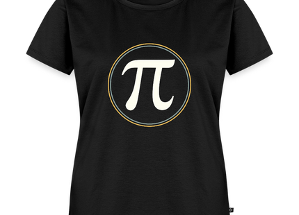 π in Circle – Die Eleganz der Konstanten - Frauen T-Shirt - Schwarz