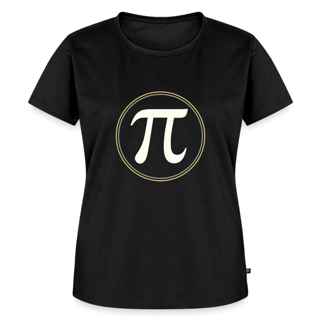 π in Circle – Die Eleganz der Konstanten - Frauen T-Shirt - Schwarz