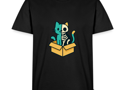 Schrödinger's Katze - Männer T-Shirt - Schwarz