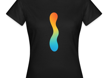 pH Gradient – Farbe als chemische Wahrheit - Frauen T-Shirt - Schwarz