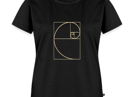 Golden Ratio / Goldener Schnitt - Frauen T-Shirt - Schwarz