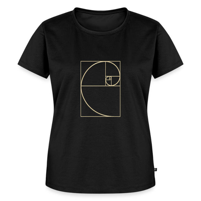 Golden Ratio / Goldener Schnitt - Frauen T-Shirt - Schwarz