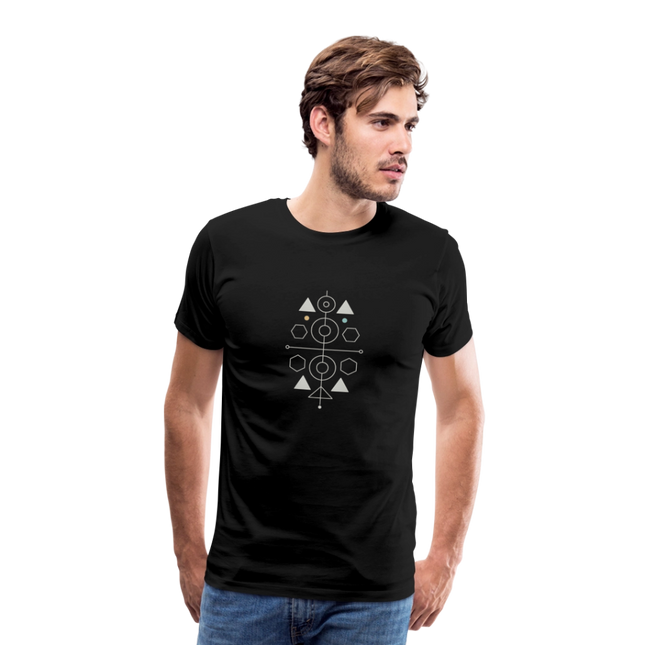 Symmetry is Everything - Männer Premium T-Shirt - Schwarz
