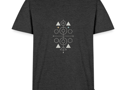 Symmetry is Everything - Männer T-Shirt - Anthrazit meliert