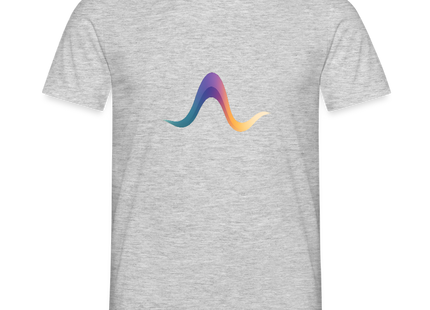 Reaction Pathway Flow – Der Weg der Veränderung - Männer T-Shirt - Grau meliert
