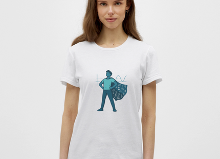Mathe ist mein Superhelden-Modus - Frauen T-Shirt - Weiß