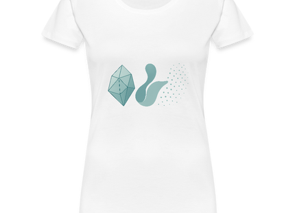 Phase Transition – Zwischen Ordnung und Wandel - Frauen Premium T-Shirt - Weiß