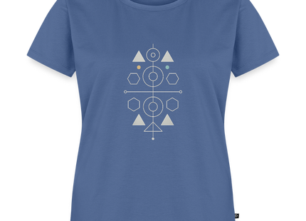 Symmetry is Everything - Frauen T-Shirt - Taubenblau