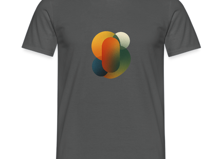 Color of Chemistry – Die Pigmente der Wissenschaft - Männer T-Shirt - Anthrazit