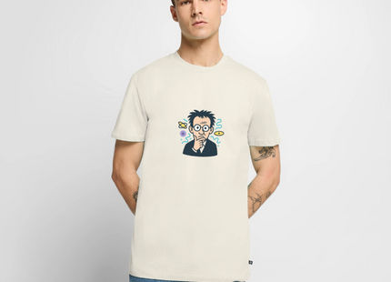 I Am Uncertain (Heisenberg Edition) - Männer T-Shirt - Naturweiß