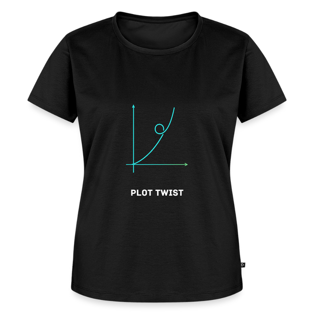Plot Twist - Frauen T-Shirt - Schwarz