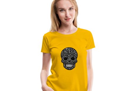 Math Kills - Frauen Premium T-Shirt - Sonnengelb