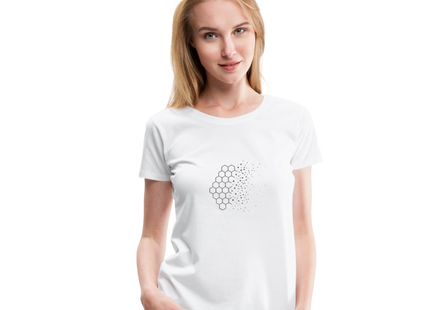 Entropy Drift – Ordnung, die entgleitet - Frauen Premium T-Shirt - Weiß