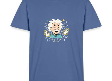 Physics — It’s All Relative – Einsteins Humor zum Anziehen - Männer T-Shirt - Taubenblau