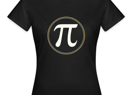 π in Circle – Die Eleganz der Konstanten - Frauen T-Shirt - Schwarz