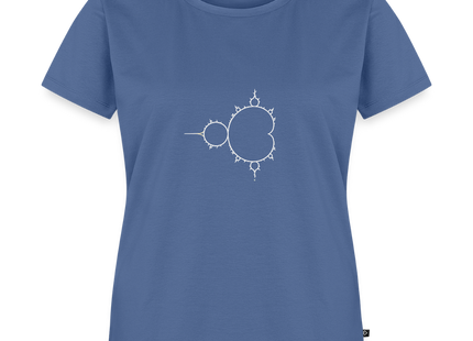 Beautiful Chaos – Mandelbrot Set - Frauen T-Shirt - Taubenblau