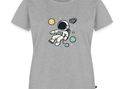 I Need Some Space – Physik trifft Weltraumhumor - Frauen T-Shirt - Grau meliert