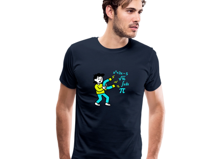 Magnet for Problems - Männer Premium T-Shirt - Navy