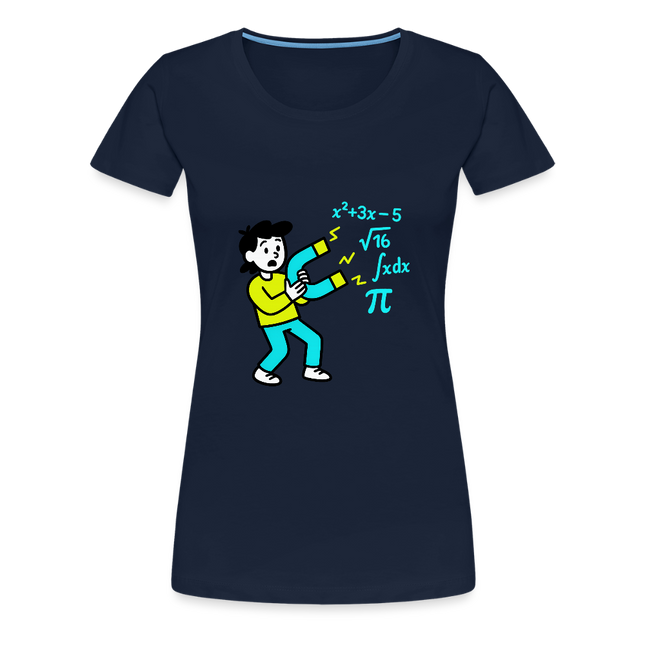 Magnet for Problems - Frauen Premium T-Shirt - Navy