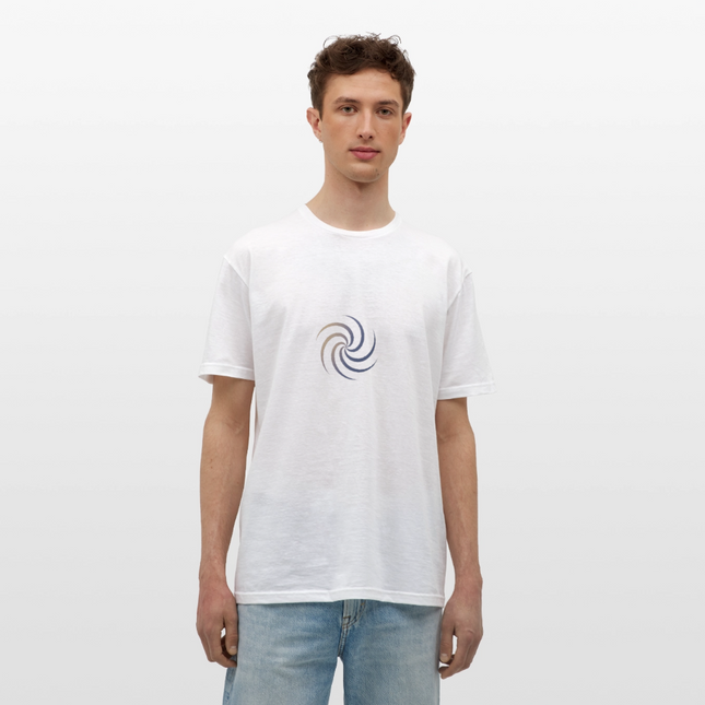 Spiral Geometry – Ordnung im Kosmos - Männer T-Shirt - Weiß