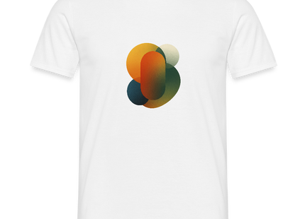 Color of Chemistry – Die Pigmente der Wissenschaft - Männer T-Shirt - Weiß