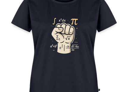Mathe statt Faust - Frauen T-Shirt - Navy