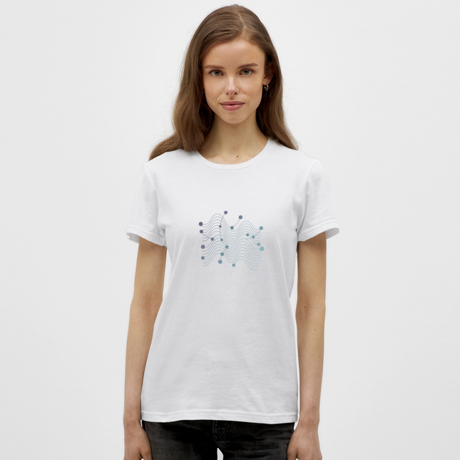 Molecular Rhythm – Wissenschaft im Takt des Lebens - Frauen T-Shirt - Weiß