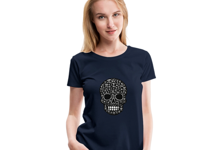 Math Kills - Frauen Premium T-Shirt - Navy