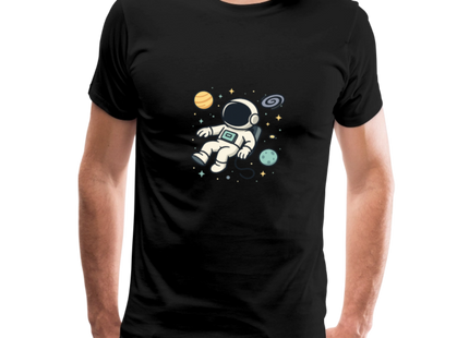 I Need Some Space – Physik trifft Weltraumhumor - Männer Premium T-Shirt - Schwarz