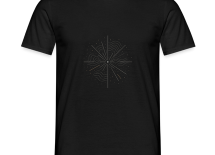 Supernova Explosion – Die Schönheit kosmischer Zerstörung - Männer T-Shirt - Schwarz