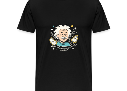 Physics — It’s All Relative – Einsteins Humor zum Anziehen - Männer Premium T-Shirt - Schwarz