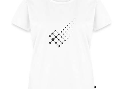 Diffusion Geometry – Die stille Bewegung der Materie - Frauen T-Shirt - Weiß
